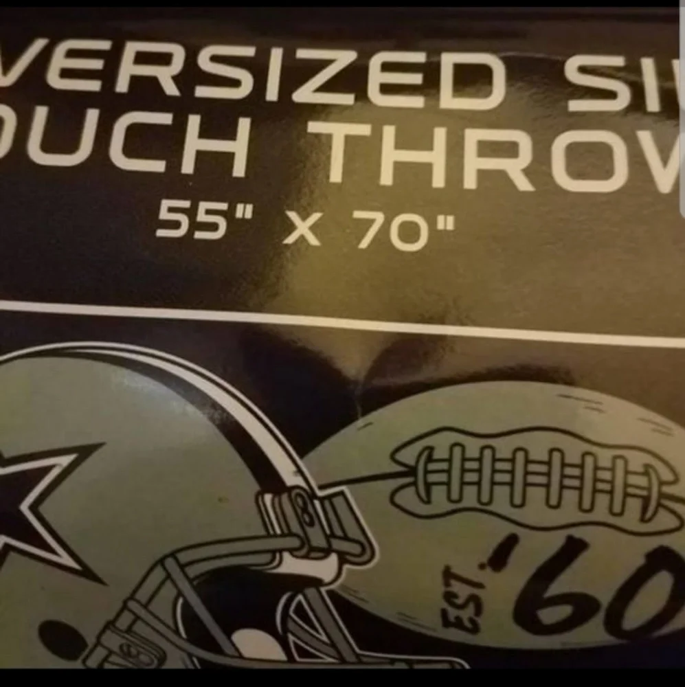 NEW Dallas Cowboys Silk feel throw
